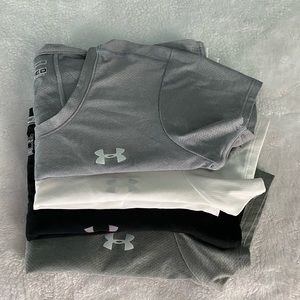 Under armour heat gear fitted tees